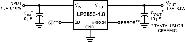 LP3853ES-3.3/NOPB 电路图