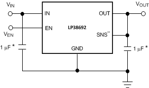 LP38692MP-3.3/NOPB 电路图