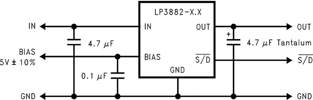 LP3882ESX-1.2 电路图