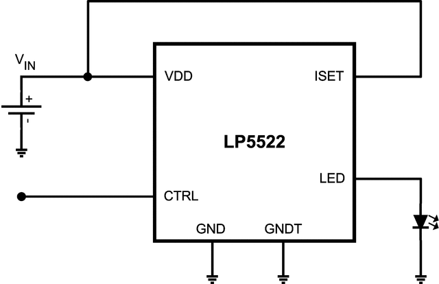 LP5522TMX/NOPB 电路图