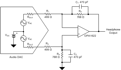 OPA1622IDRCR 电路图