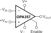 OPA2357AIDGSR 电路图