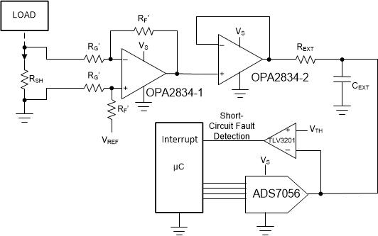 OPA2834IDGKR 电路图