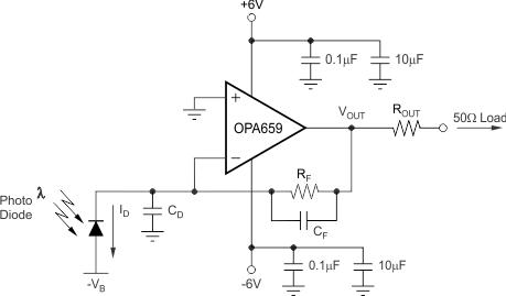 OPA659IDRBT 电路图
