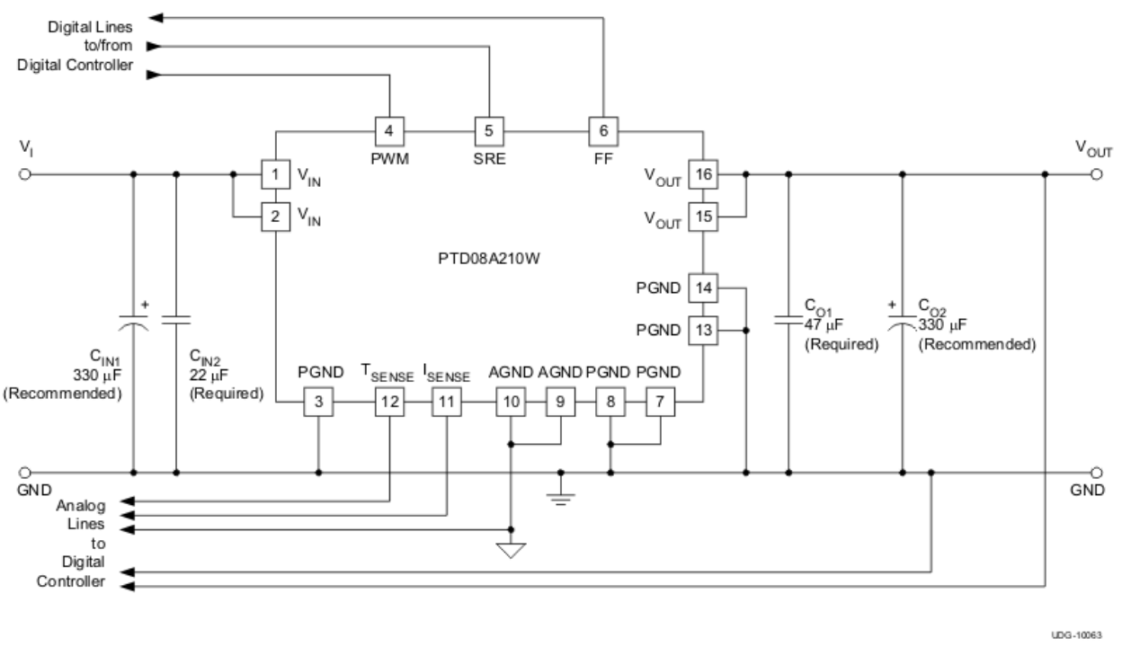PTD08A210WAC 电路图