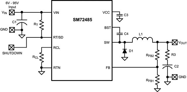 SM72485MME/NOPB 电路图
