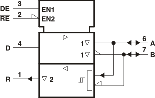 SN65LBC184D 电路图