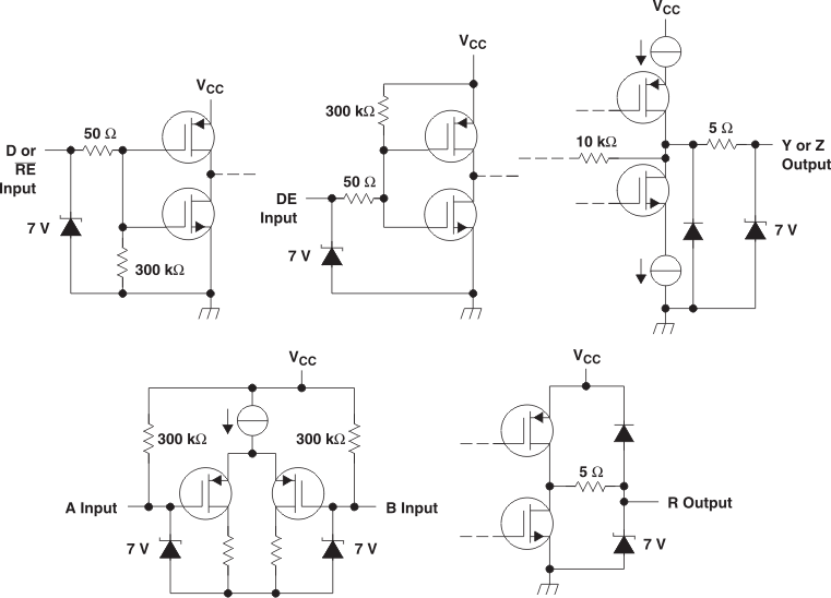 SN65LVDS051PWRG4Q1 电路图