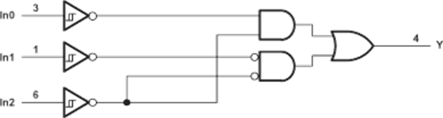 SN74AUP1G57DBVR 电路图