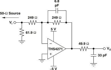 THS4271DGN 电路图
