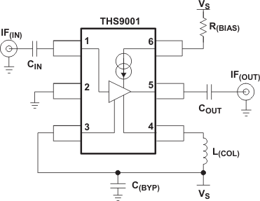 THS9001DBVT 电路图