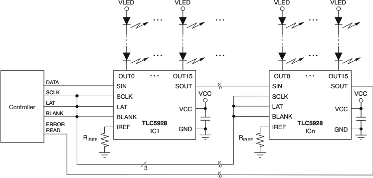 TLC5928RGET 电路图
