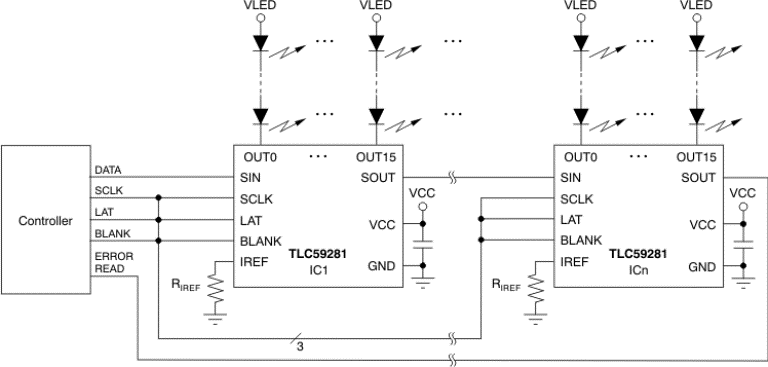 TLC59281RGET 电路图