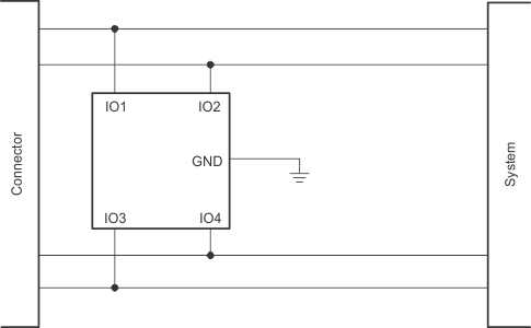 TPD4E1B06DRLR 电路图