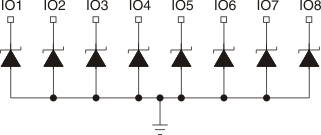 TPD8E003DQDR 电路图