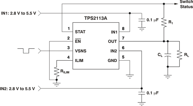 TPS2112APWR 电路图