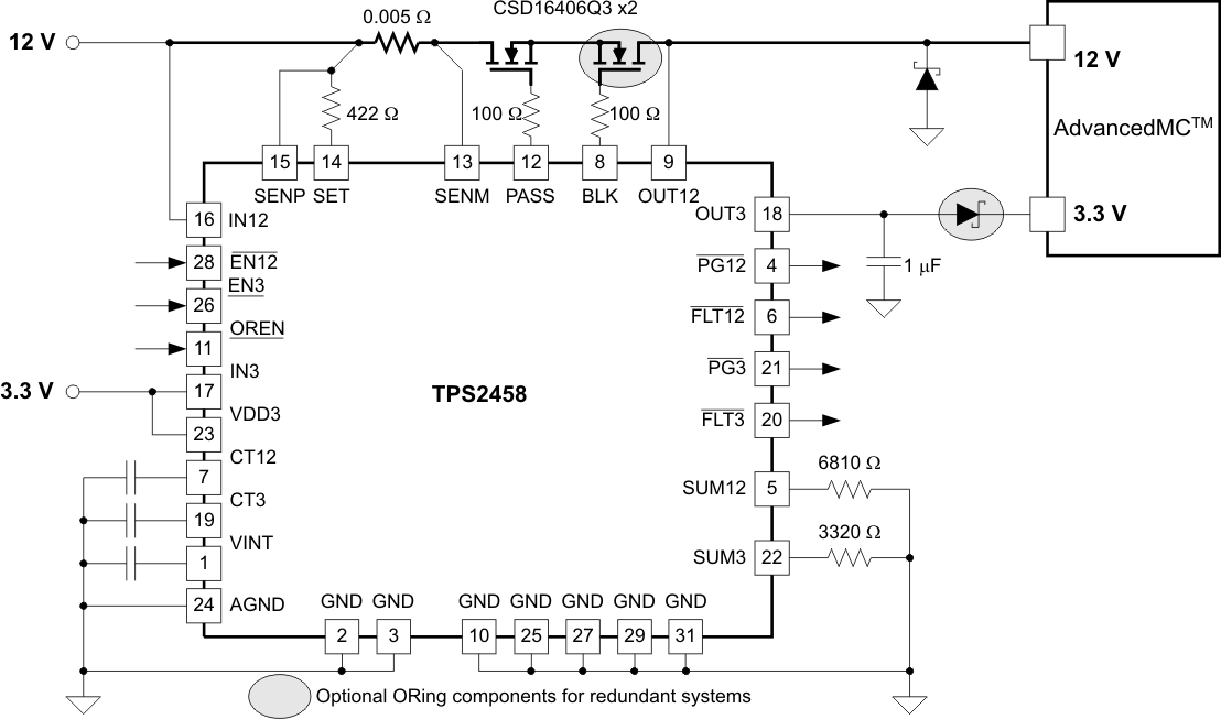 TPS2458RHBR 电路图