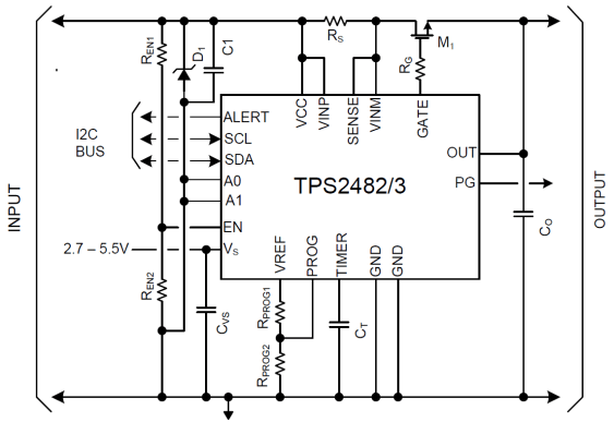 TPS2482PW 电路图