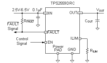 TPS2559DRCR 电路图