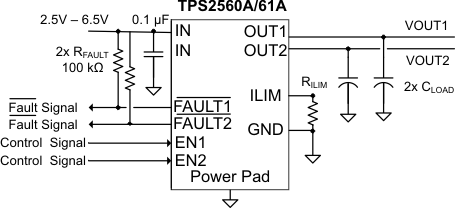 TPS2561ADRCT 电路图