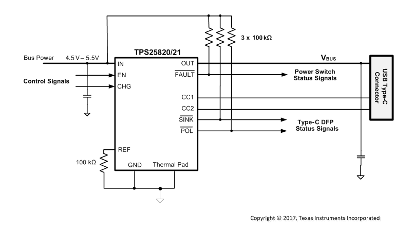 TPS25821DSSR 电路图