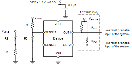 TPS3780BDBVR 电路图