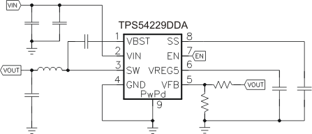 TPS54229DDAR 电路图