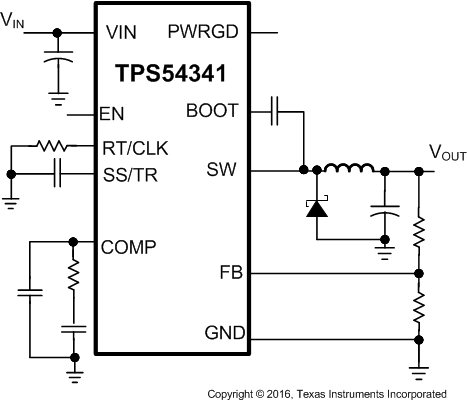 TPS54341DPRT 电路图