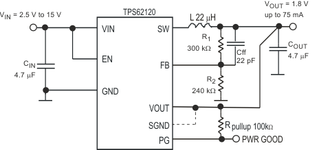 TPS62120DCNT 电路图