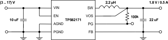TPS62173DSGR 电路图