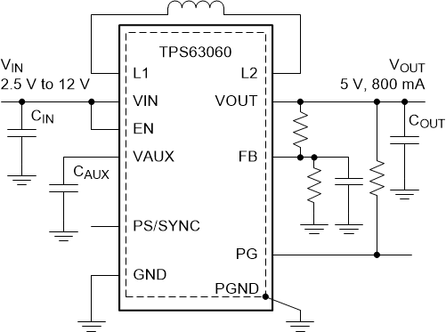 TPS63060DSCR 电路图