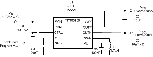 TPS65138ADRCR 电路图