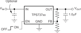 TPS73701DRBR 电路图