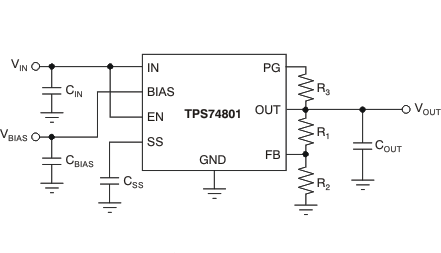 TPS74801TDRCRQ1 电路图