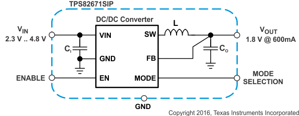 TPS82671SIPT 电路图