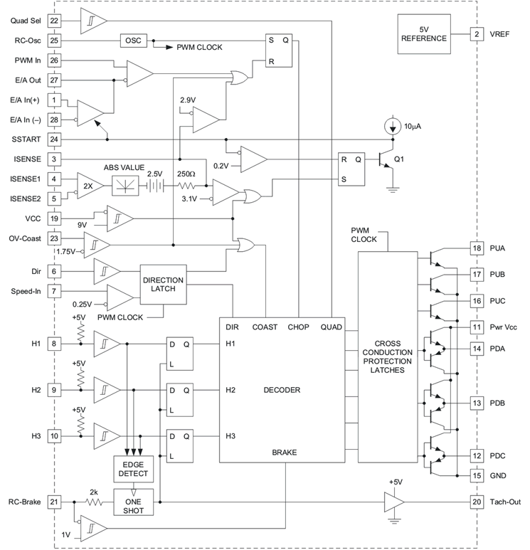 UC3625DW 电路图