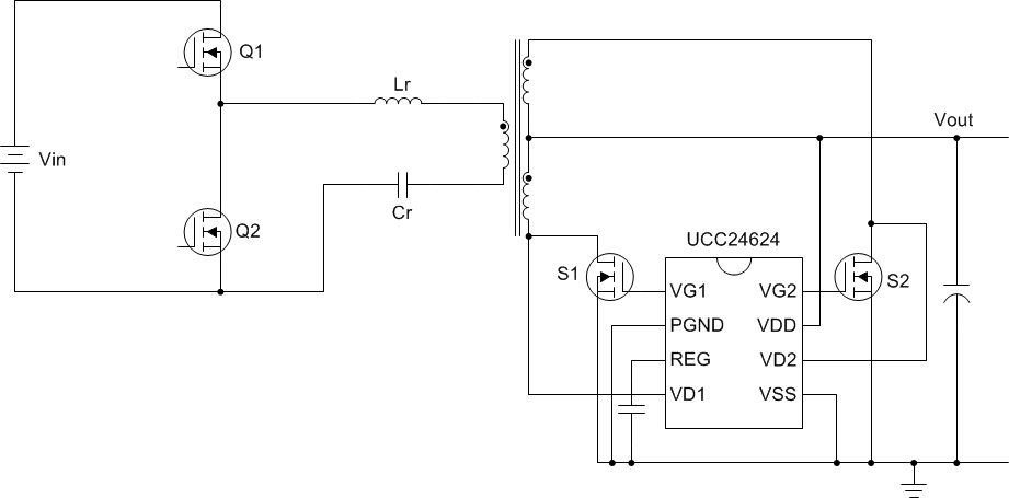 UCC24624DT 电路图