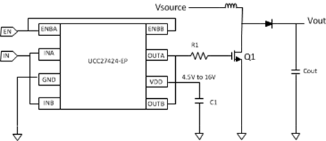UCC27423MDREP 电路图