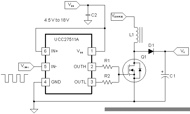 UCC27511ADBVR 电路图