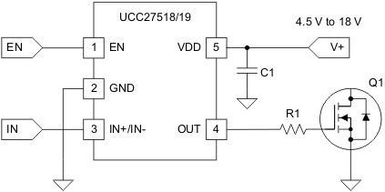 UCC27518DBVT 电路图