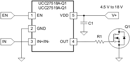 UCC27518AQDBVRQ1 电路图