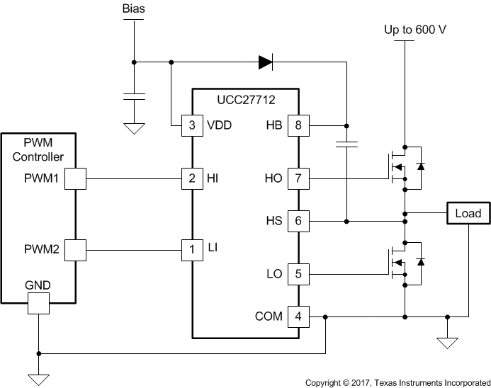 UCC27712DR 电路图
