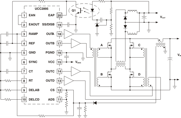 UCC2895QDWRQ1 电路图