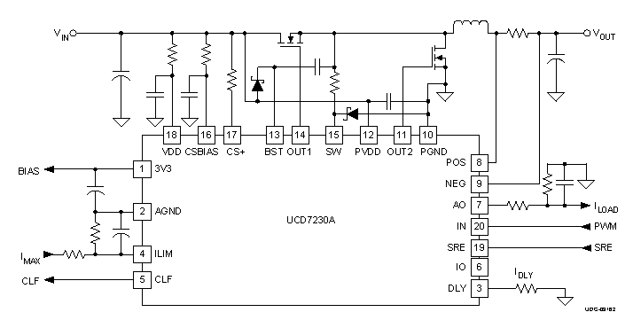 UCD7230ARGWT 电路图