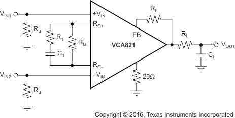VCA821ID 电路图